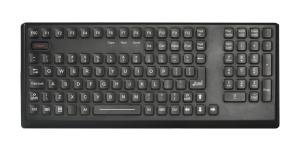 China CE , FCC Silicone Industrial Super Rubber Keyboard with Integrated Sealed Numeric Keypad and Desk top on sale