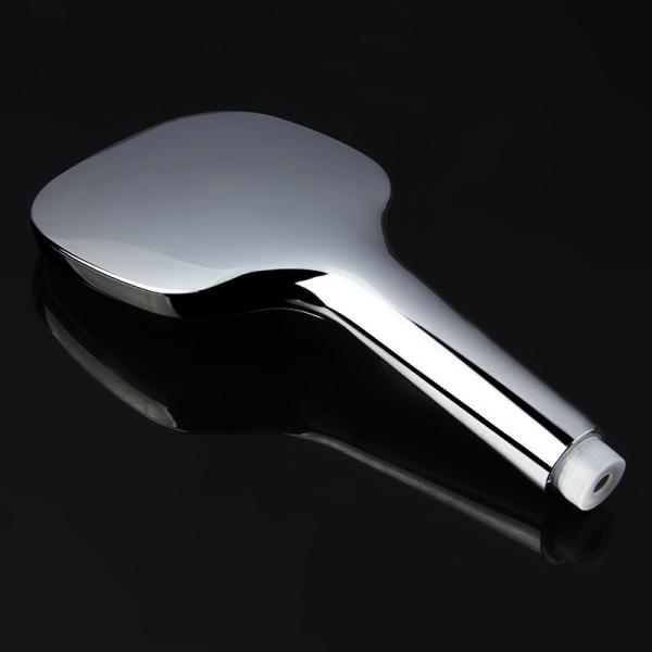 Bathroom Square Handheld Plastic 3-Function Rain Hand Shower Head