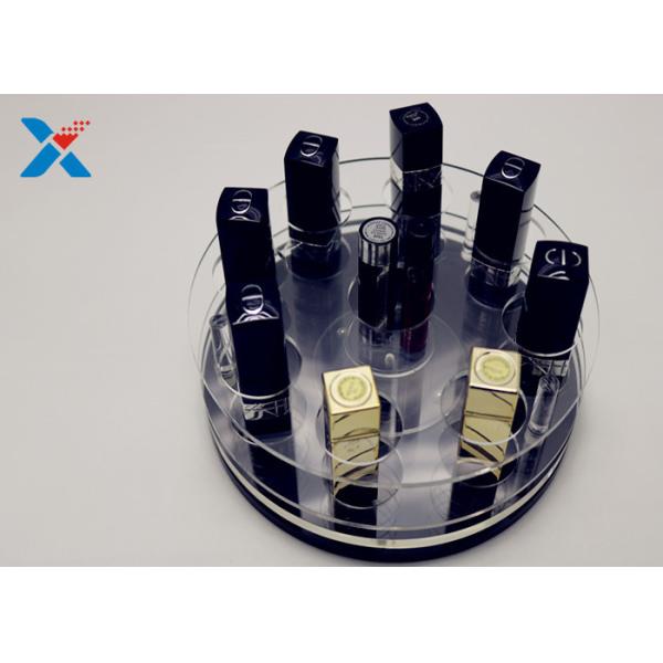 Multi Function Acrylic Makeup Organiser Round 360 Rotating Lipstick Holder
