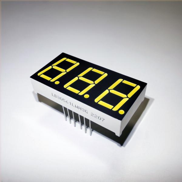Quality 13.8mm 0.54'' Fourteen Segment Numeric Display / Fourteen Segment Led Display With 20mA Current for sale