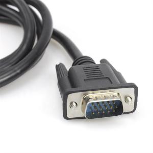 China Antiwear 15Pin Computer Monitor Cable , Anti Corrosion D Sub VGA Cable on sale