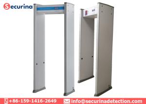 Wholesale MBSU Backup Battery Walk Through Metal Detector Body Scanner With 6 Detecting Zones from china suppliers