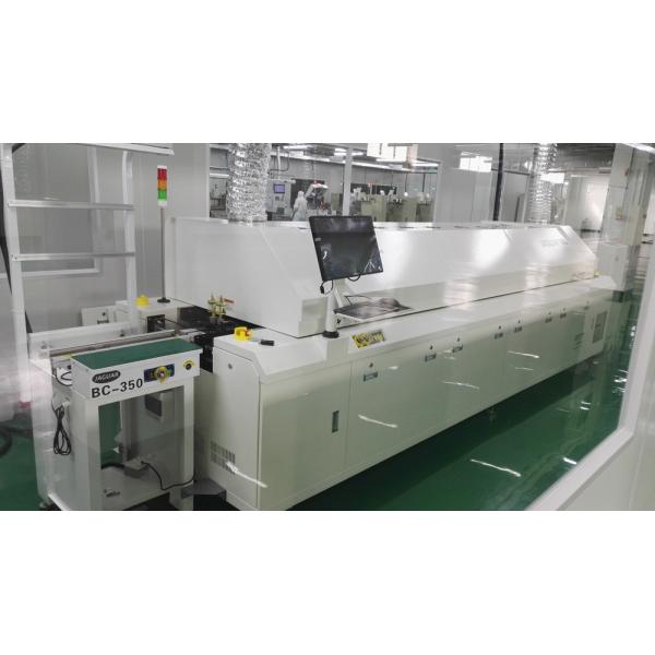JAGUAR 6 Heating Zones 2400mm Heating Passage Reflow Oven Machine A6 for Led Production Line with Computer Controlling