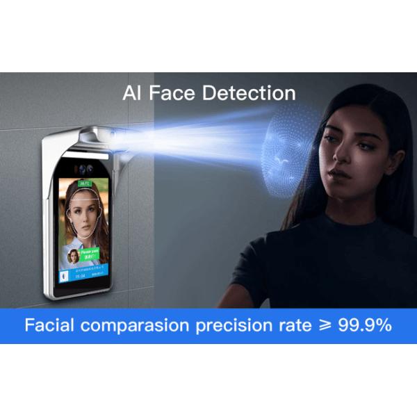 IPS HD Contactless Facial Recognition Temperature Scanner Night Vision