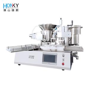 Wholesale Desktop Automatic Vial Filling Capping Machine 25BPM 30 Bottle Per Minute from china suppliers