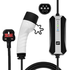 Wholesale Portable Electric Car Charger 16A/32A Type 2 (IEC 62196-2) Fast Portable Charger for Home from china suppliers
