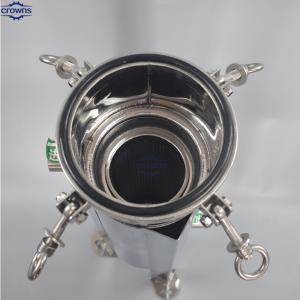 Wholesale High Flow Heat Resisting Stainless Steel Beer Filter Stainless Steel Bag Filter Housing from china suppliers