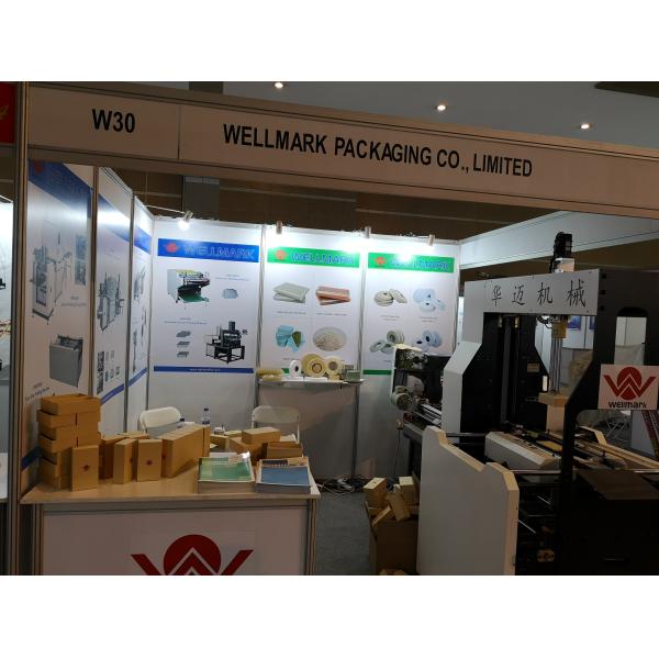 Four Side Folding Machine / Semi Automatic Case Making Machine For Making Hard Case