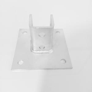 China HDG SS304 Channel Strut Fittings Steel EMT Conduit Hangers Pipe Saddle Clamp on sale