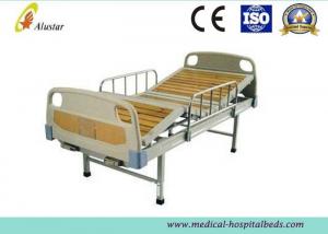 China Wooden Batten Surface Medical Hospital Beds Stainless Steel Handrail (ALS-M250) on sale