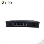 10 / 100Mbps Fiber To Copper Web-managed Ethernet Switch Support Mac-based, Port
