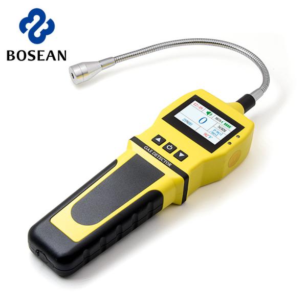 Quality Yellow / Red Color Single Gas Leak Detector , Portable Gas Analyzer ROHS Approved for sale