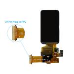 1.47 Inch AMOLED Display Module, 194X368 Resolution 31 Pins QSPI Interface With