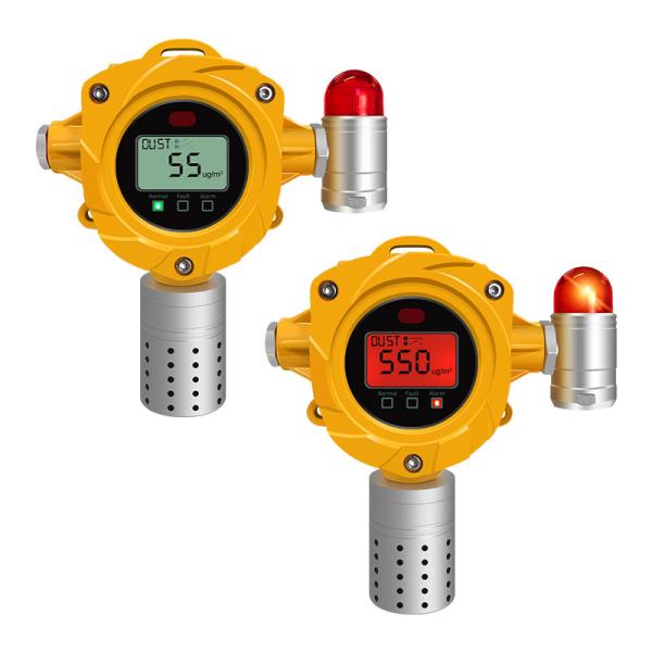Explosion Proof Fixed Dust Detector PM2.5 4-20mA RS485 Output With Remote