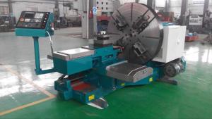 China Processing Flange Accurate Lathe Machine / Disc Workpiece High Precision Lathe on sale
