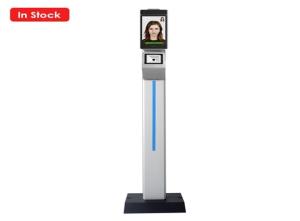 Wholesale 0.5-1.5m Facial Recognition Temperature Kiosk , 10.1&quot; ccess Control And Attendance System from china suppliers
