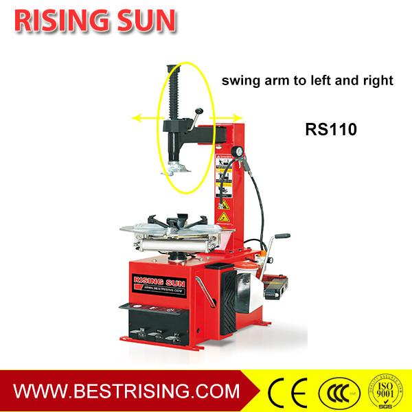 Quality Semi automatic automotive tire changer with swing arm for sale
