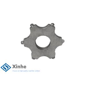 Scarifier Drum Wear Parts Tungsten 6 Points Scarifier Stars TCT Cutters Floor