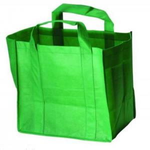Wholesale Custom Printed Promotional Carrier Bags Shopping Totes in Green /, Purple / White from china suppliers