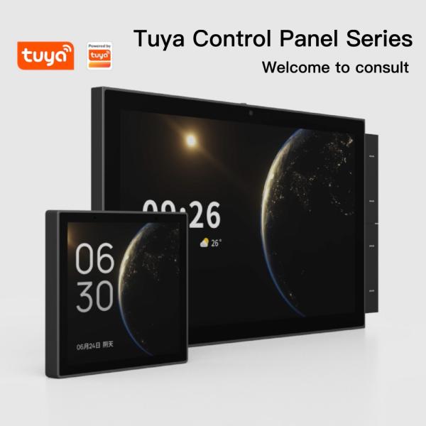 Quality 10inch Smart Home Touch Screen Panel Multimedia Interconnection Function Controller for sale