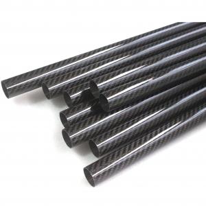 Wholesale 4 5 6 Carbon Fiber Tube Large Dimension High Strength Carbon Fiber Rod Manufacturer from china suppliers