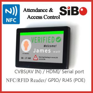 7 Inch Android Wall Mounted Tablet With SIP Protocol For Intercom