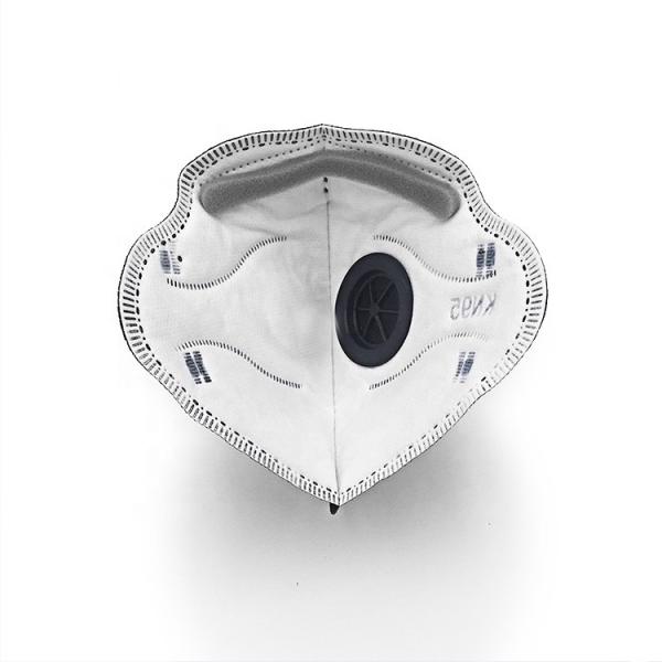 Elastic Earloop Dust Protection Mask , Ffp Dust Mask With Soft Nose Cushion