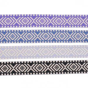 Home Textile 4cm Polyester Jacquard Ribbon Trim