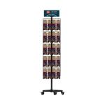 Shoe Display Rack Custom Metal Sock Display Rack Double Sided With Detachable