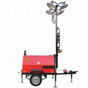 China Weatherproof Long Lifespan Portable Light Tower 110/220V on sale