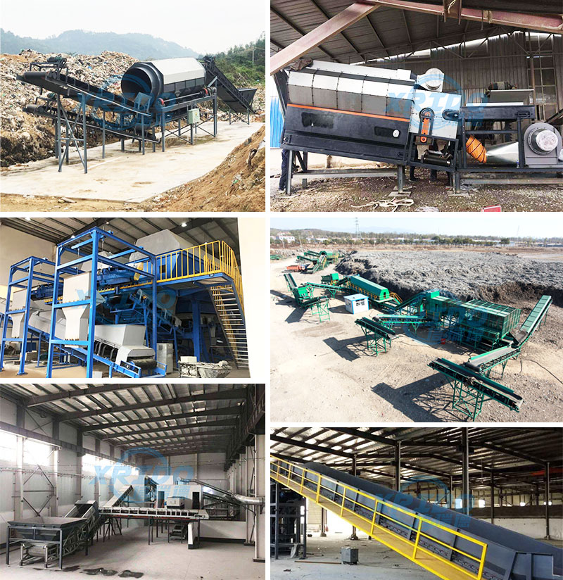 MSW Factory Supply Garbage Sorting Line Urban Trash Garbage Sorting Equipment Recycle