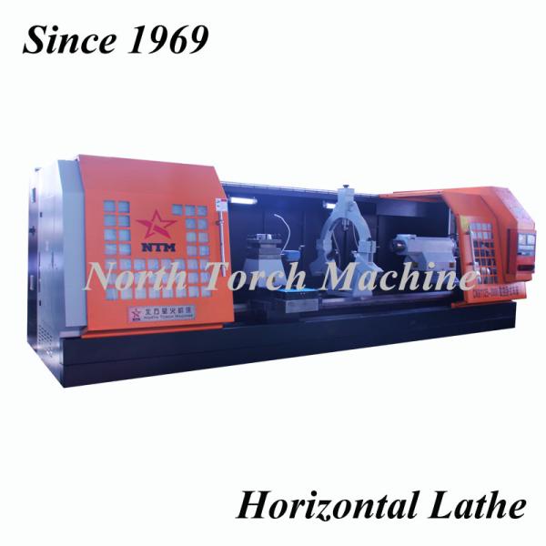 Quality High Precision Horizontal Lathe Machine , Custom Horizontal Turret Lathe for sale