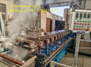 China Fully Automatic Advanced Plastic Pelletizing Line For PVC PP PE PA ABS PC PS PMMA Recycling Material on sale