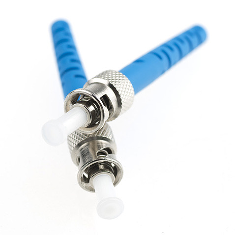 ST Simplex Fiber Optic Connectors Corrosion Resistance For Telecom Network