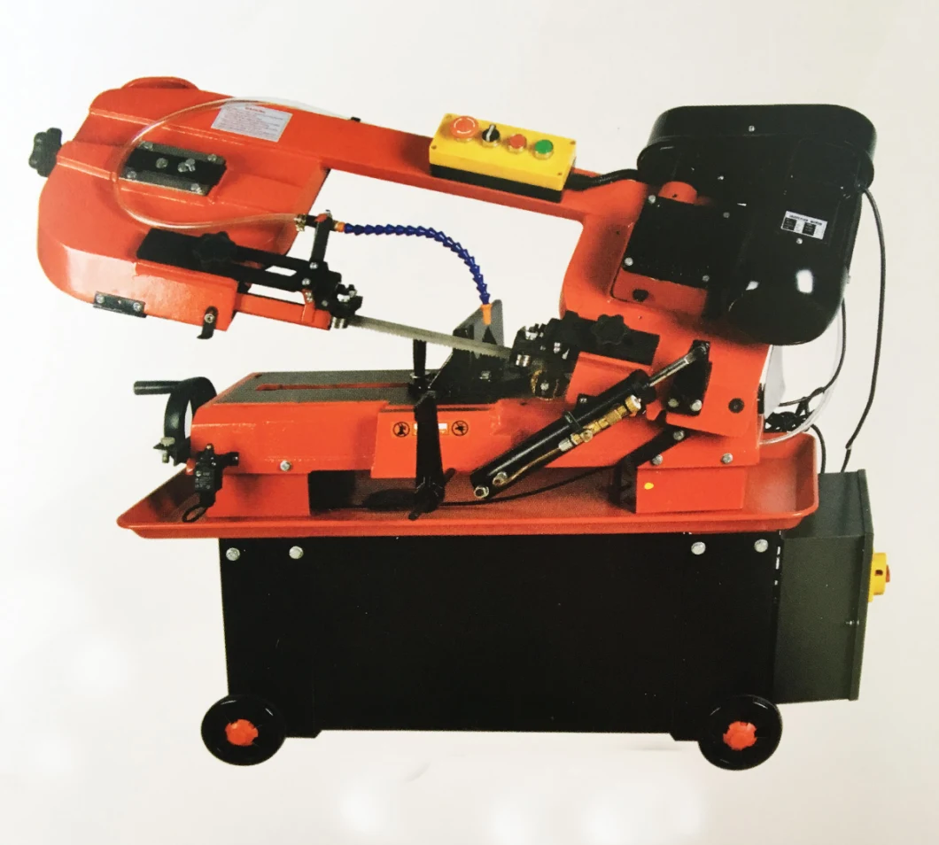 Horizontal Melal Processing Electric Metal Cutting Bandsaw 220v