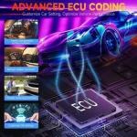 2025 XTOOL D8W WIFI OBD2 Scanner Car Diagnostic Tool With ECU Coding Active Test