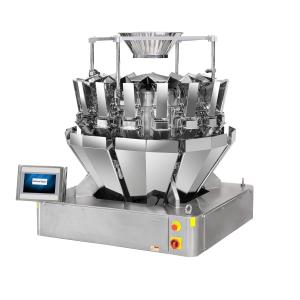 Gummy Multihead Weigher Packaging Machine Dimple Plain Surface