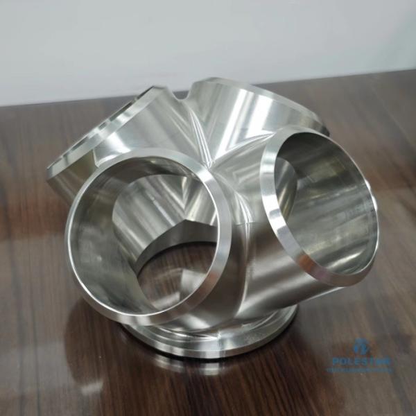 SUS304 Electropolished Machined Steel Parts Custom Steel Machining