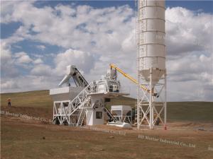Wholesale Stationary Type Concrete Mixing Plant For Bridge Construction Sites from china suppliers