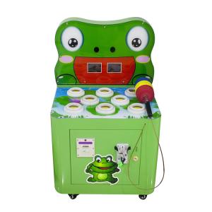 China Plastic Material Video Arcade Machine , Frog Hammer Arcade Game Machine on sale