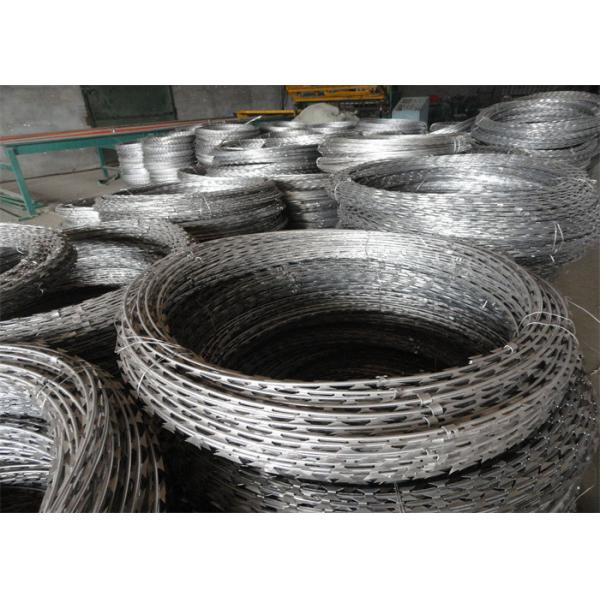 CBT65 BTO22 Cross Razor Barbed Wire Fence Blade Wire Concertina Welded