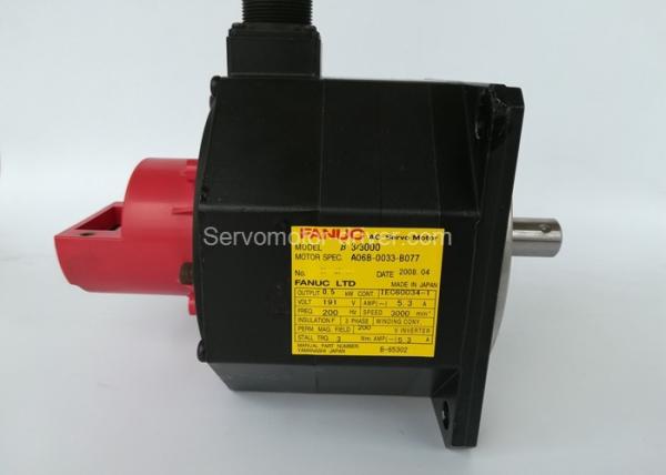 Quality A06B-0033-B077 Fanuc Servo Motor A06B0033B077 With One Year Warranty for sale