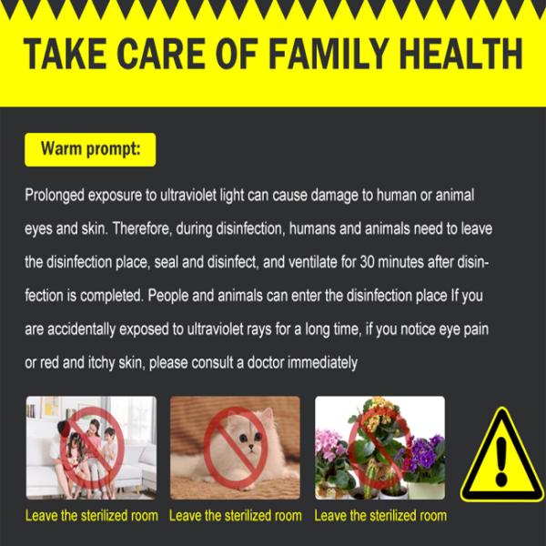 Office Low Pressure 32W 254nm Sterilization UV Lamp