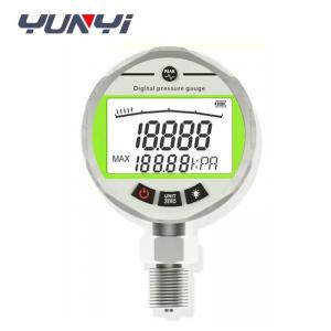 China Medical Compound Cmh2o Hydraulic E61 Manometer 4 Digits LCD Display Digital Engine Fuel Pressure Gauge on sale