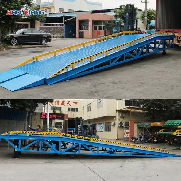 Quality Temporary Loading Dock Ramp Hydraulic Ramp For Container Unloading for sale