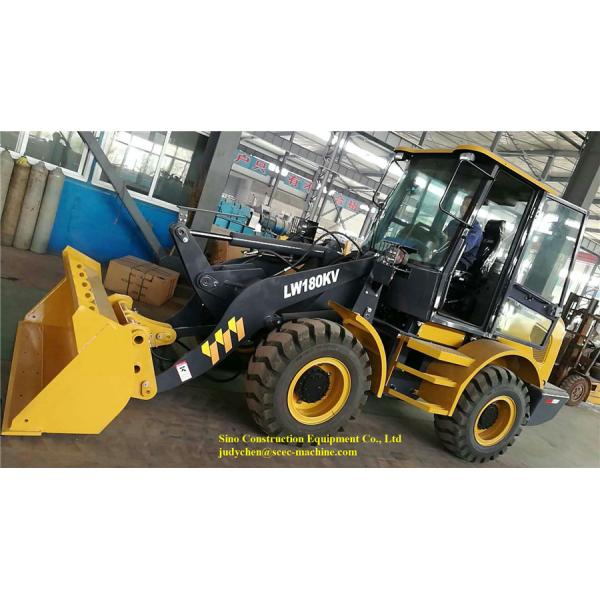 Road Construction Equipment XCMG Wheel Loader LW180KV Rated Loading 1800kgs