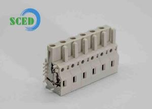 Wholesale In Sockets Plug In Terminal Blocks Pitch 7.50mm 300V 15A 2P-16P Double Level from china suppliers