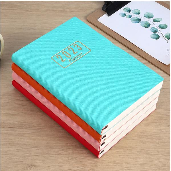 Custom Artifical PU Leather Note Book Diary Book Stationary Notebook at for Gift