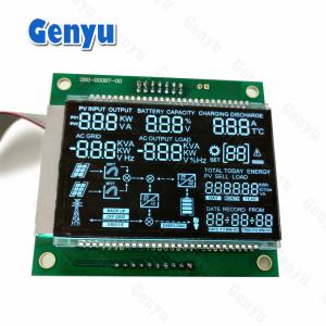 Wholesale Segmented VA LCD Display Black Panel White Backlight HT1623 COB+PIN Module from china suppliers