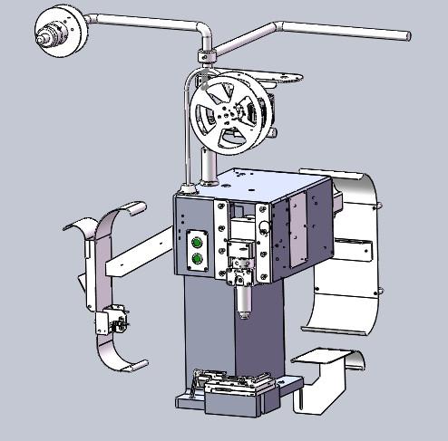 Quality ODM PLC Semi Automatic Servo Motor , Double End Cable Crimping Machine for sale
